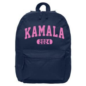 Kamala Harris 2024 President Varsity 16 in Basic Backpack