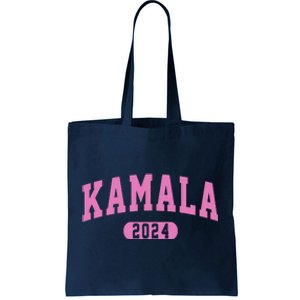 Kamala Harris 2024 President Varsity Tote Bag