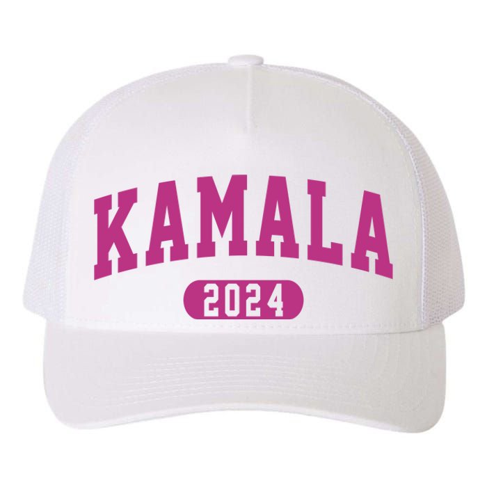 Kamala Harris 2024 President Varsity Yupoong Adult 5-Panel Trucker Hat