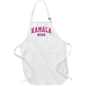 Kamala Harris 2024 President Varsity Full-Length Apron With Pockets