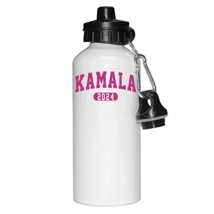 Kamala Harris 2024 President Varsity Aluminum Water Bottle