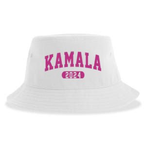 Kamala Harris 2024 President Varsity Sustainable Bucket Hat