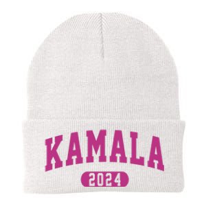 Kamala Harris 2024 President Varsity Knit Cap Winter Beanie