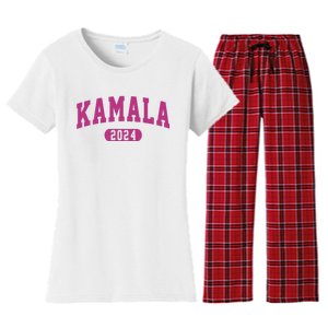 Kamala Harris 2024 President Varsity Women's Flannel Pajama Set