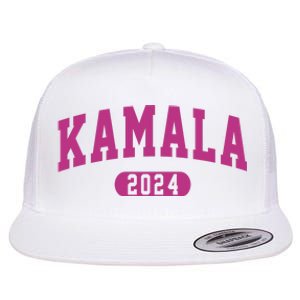 Kamala Harris 2024 President Varsity Flat Bill Trucker Hat