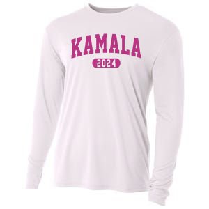 Kamala Harris 2024 President Varsity Cooling Performance Long Sleeve Crew