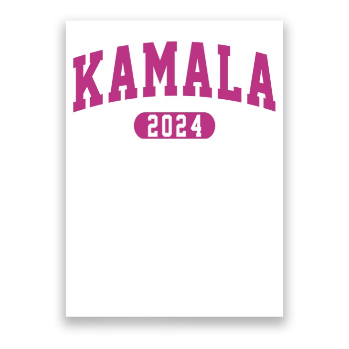 Kamala Harris 2024 President Varsity Poster