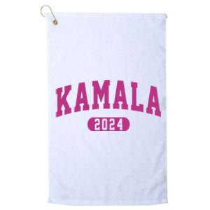 Kamala Harris 2024 President Varsity Platinum Collection Golf Towel