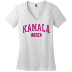 Kamala Harris 2024 President Varsity Women's V-Neck T-Shirt