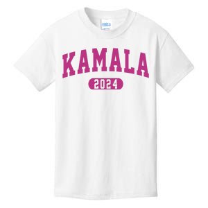 Kamala Harris 2024 President Varsity Kids T-Shirt