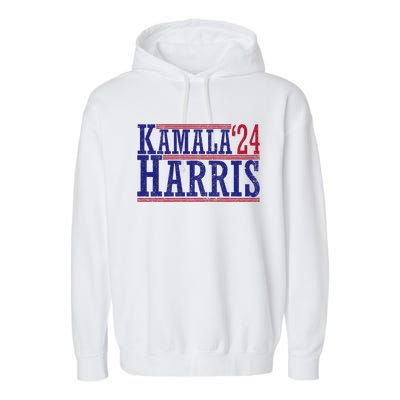 Kamala Harris 24 Harris 2024 Elect President Harris Garment-Dyed Fleece Hoodie