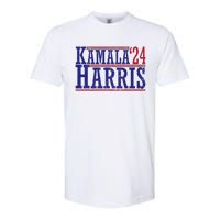 Kamala Harris 24 Harris 2024 Elect President Harris Softstyle CVC T-Shirt