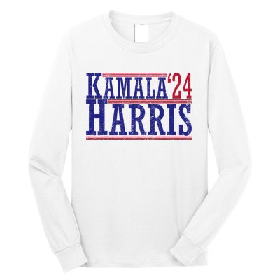 Kamala Harris 24 Harris 2024 Elect President Harris Long Sleeve Shirt