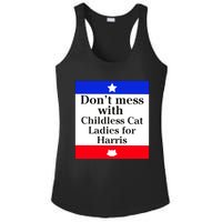 Kamala Harris 2024 Don’T Mess With Childless Cat Ladies For Harris Ladies PosiCharge Competitor Racerback Tank