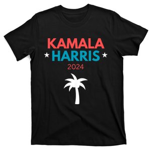 Kamala Harris 2024 Us Election Coconut Funny Meme Hilarious Politics Humor Usa T-Shirt