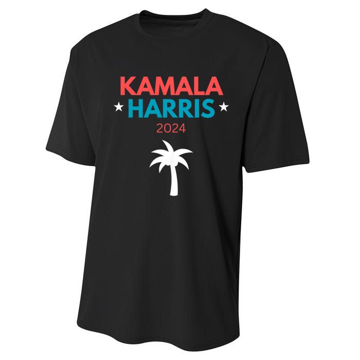 Kamala Harris 2024 Us Election Coconut Funny Meme Hilarious Politics Humor Usa Performance Sprint T-Shirt