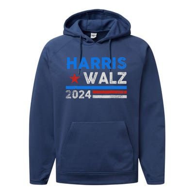 Kamala Harris 2024 Performance Fleece Hoodie