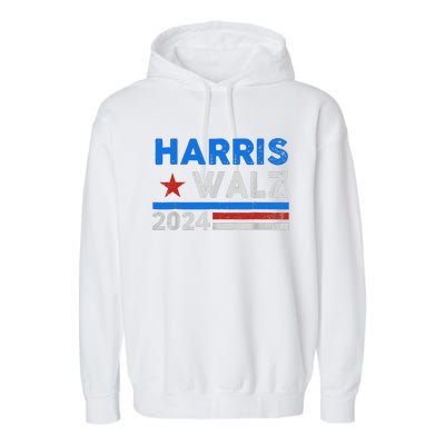 Kamala Harris 2024 Garment-Dyed Fleece Hoodie