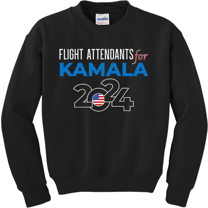 Kamala Harris 2024 For President Kids Sweatshirt