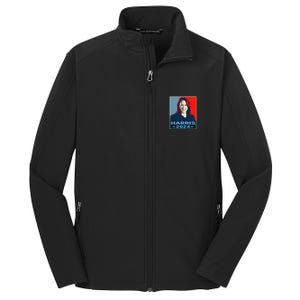 Kamala Harris 2024 President America Vote Democrats Core Soft Shell Jacket