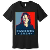 Kamala Harris 2024 President America Vote Democrats Premium T-Shirt