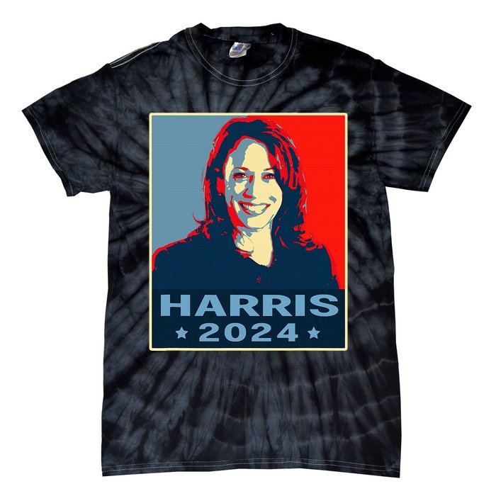 Kamala Harris 2024 President America Vote Democrats Tie-Dye T-Shirt