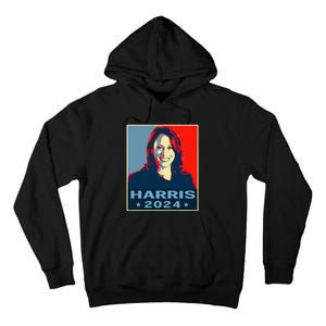 Kamala Harris 2024 President America Vote Democrats Tall Hoodie