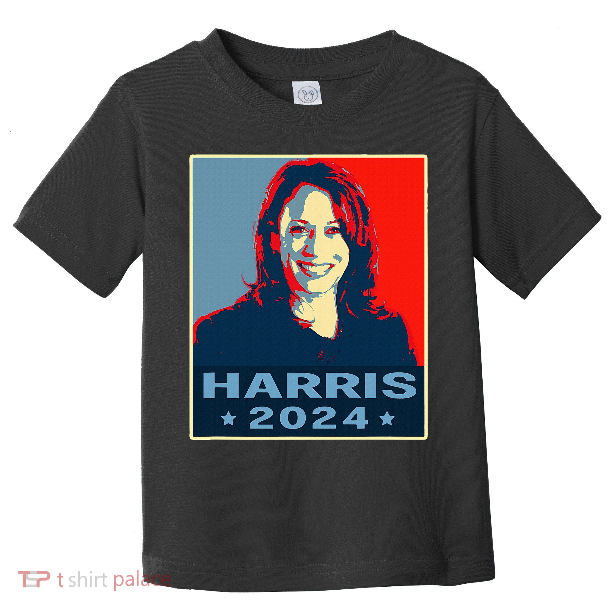 Kamala Harris 2024 President America Vote Democrats Toddler T-Shirt