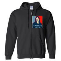 Kamala Harris 2024 President America Vote Democrats Full Zip Hoodie