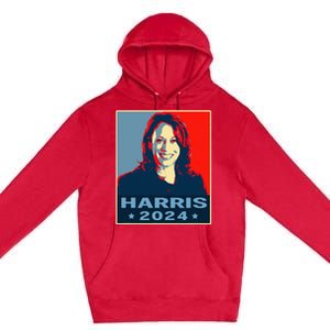 Kamala Harris 2024 President America Vote Democrats Premium Pullover Hoodie