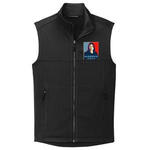 Kamala Harris 2024 President America Vote Democrats Collective Smooth Fleece Vest