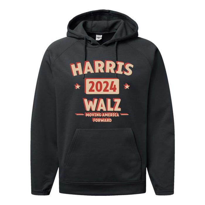 Kamala Harris 2024 Athletic Performance Fleece Hoodie