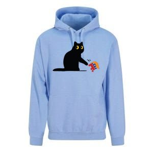 Kamala Harris 2024 Victory Black Cat Vs Elephant Trump Unisex Surf Hoodie