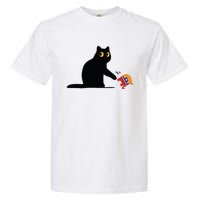 Kamala Harris 2024 Victory Black Cat Vs Elephant Trump Garment-Dyed Heavyweight T-Shirt