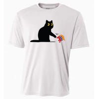 Kamala Harris 2024 Victory Black Cat Vs Elephant Trump Cooling Performance Crew T-Shirt