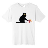 Kamala Harris 2024 Victory Black Cat Vs Elephant Trump Tall Fusion ChromaSoft Performance T-Shirt