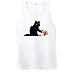 Kamala Harris 2024 Victory Black Cat Vs Elephant Trump PosiCharge Competitor Tank