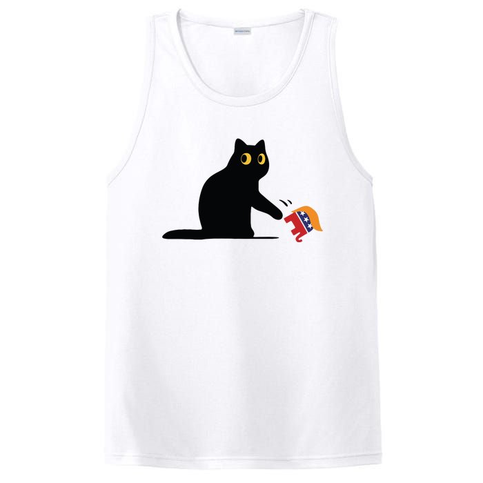 Kamala Harris 2024 Victory Black Cat Vs Elephant Trump PosiCharge Competitor Tank