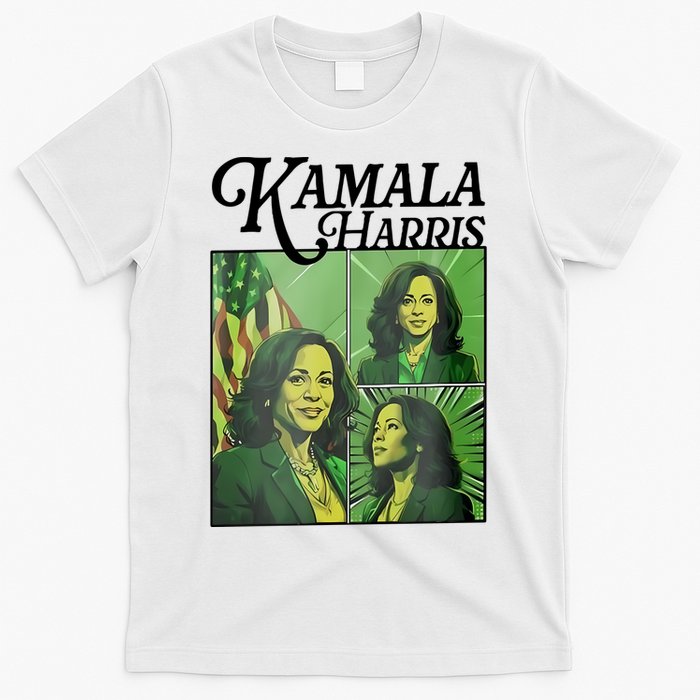 Kamala Harris 24 For The People Green T-Shirt