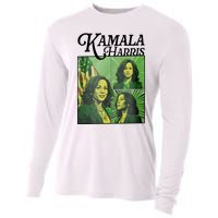 Kamala Harris 24 For The People Green Cooling Performance Long Sleeve Crew