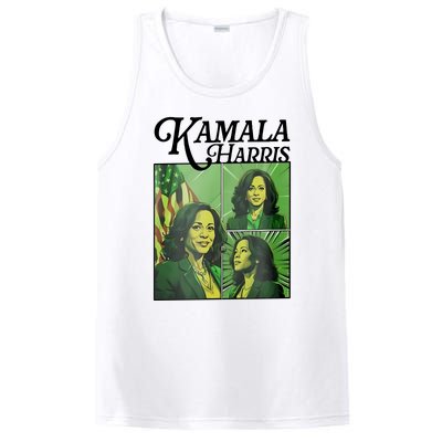 Kamala Harris 24 For The People Green PosiCharge Competitor Tank