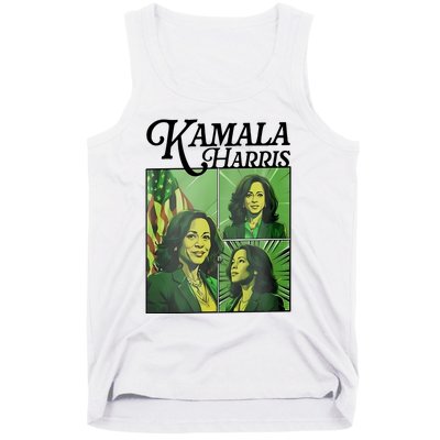 Kamala Harris 24 For The People Green Tank Top