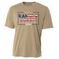 Kamala Harris 2024 Us Flag Vintage Election President 2024 Cooling Performance Crew T-Shirt