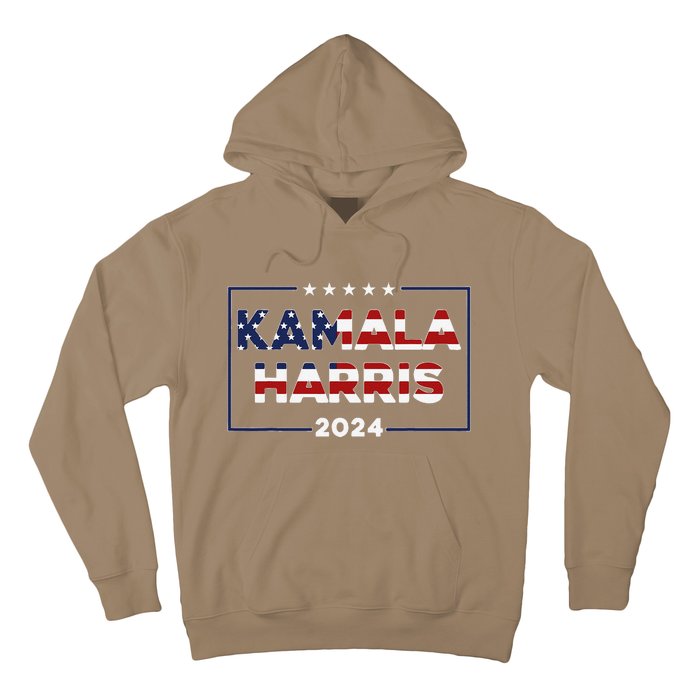 Kamala Harris 2024 Us Flag Vintage Election President 2024 Hoodie