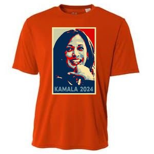 Kamala Harris 2024 For President Campaign Cooling Performance Crew T-Shirt