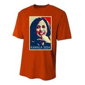 Kamala Harris 2024 For President Campaign Performance Sprint T-Shirt