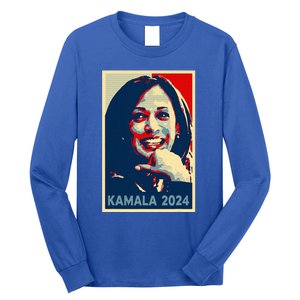 Kamala Harris 2024 For President Campaign Long Sleeve Shirt