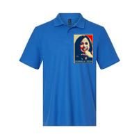 Kamala Harris 2024 For President Campaign Softstyle Adult Sport Polo