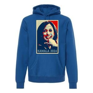 Kamala Harris 2024 For President Campaign Premium Hoodie