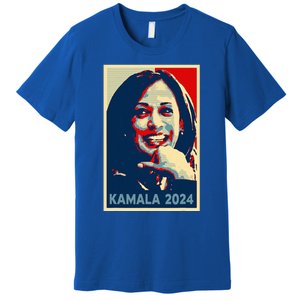 Kamala Harris 2024 For President Campaign Premium T-Shirt